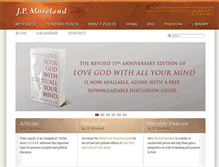 Tablet Screenshot of jpmoreland.com